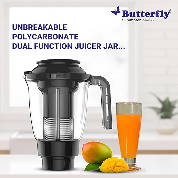 e Butterfly Jet Elite Mixer Grinder, 750W,